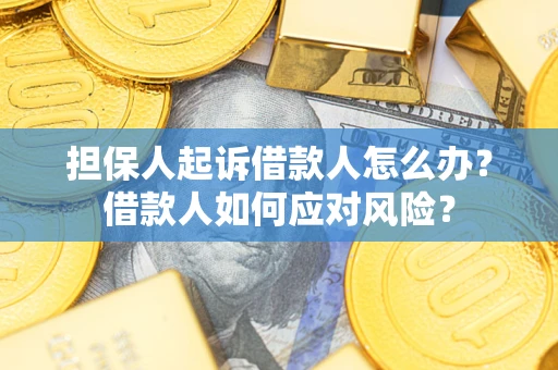 济南担保人起诉借款人怎么办？借款人如何应对风险？