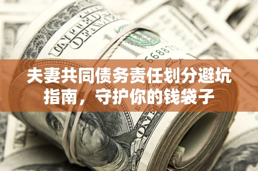 济南夫妻共同债务责任划分避坑指南，守护你的钱袋子
